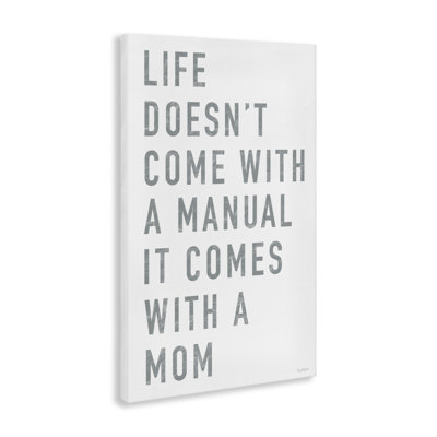 Life Life Is Mom Canvas, conception par Elizabeth Tyndall