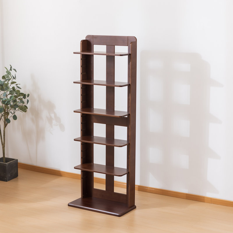 Swetha Bookshelf Storage Display Rack Bookcase Adjustable Shelf, (5 Shelves) 59.8" H x 21.9" W x 11.4" D