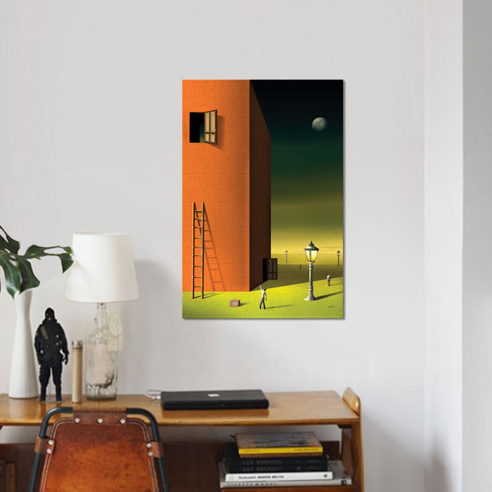 «Portas Doors», impression sur toile, H 40 po x l 26 po x P 1,5 po, Pas de tapis, Toile tendue