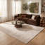 Tapis de couloir intérieur moderne, beige crème.-166747535
