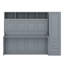 Lit escamotable Murphy avec placard et tiroirs-2037431017