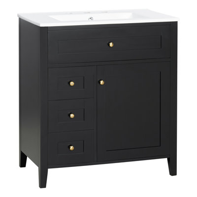 Meuble-lavabo de 30 pouces avec lavabo