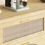 Commode de rangement en rotin avec 6 tiroirs, armoire en bois pour la chambre à coucher et le salon-2098880198-2098880203