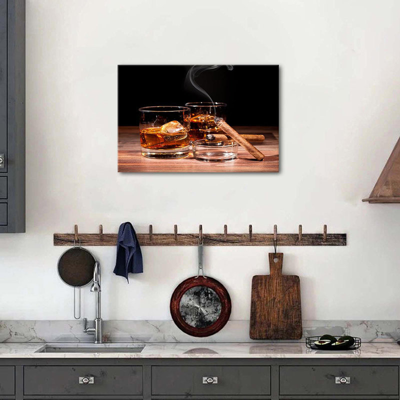 1 Piece Wrapped Canvas Wall Art