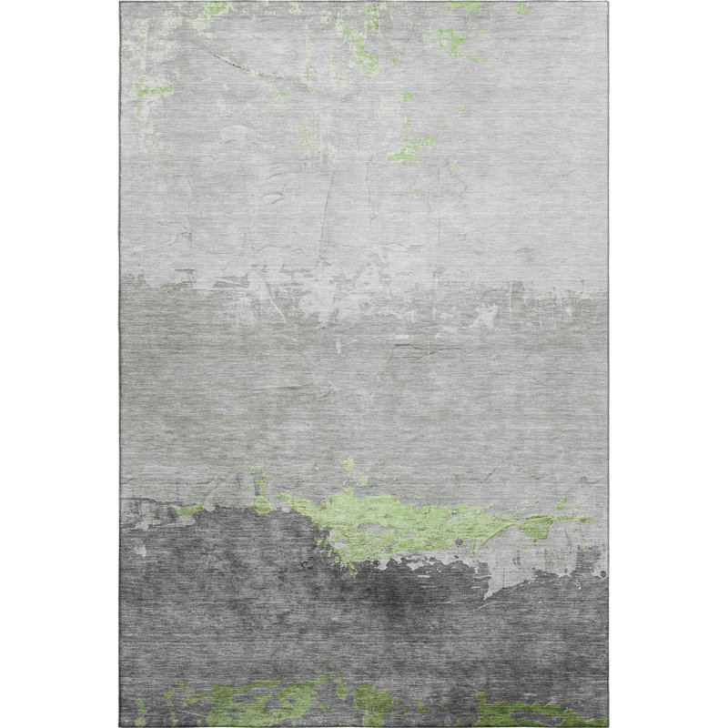 Premium Machine Washable Fairwood AMF1885 Modern Rug, Rectangle 3' x 5'