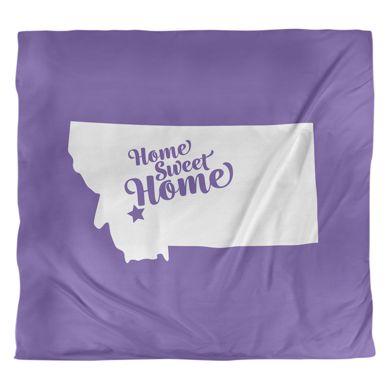 Housse de couette butte doux, Housse de couette pour très grand lit, Mauve, Microfibre