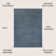 Twyla Classic Solid Low-Pile Machine-Washable Blue Rug