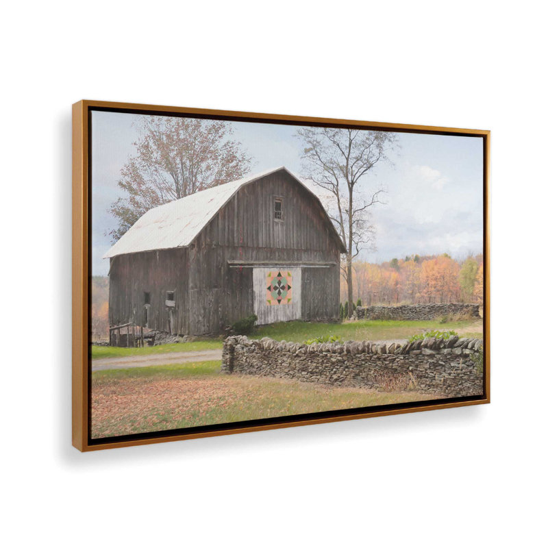 «A Stitch in Time» par Lori Deiter, reproduction d'art, Framed Canvas, 12 W x 8 H, Gold