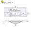 Meuble-lavabo simple de 47,83 po avec lavabo-726827379