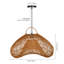 Luminaire suspendu 1 lumière Rattan-2046003696