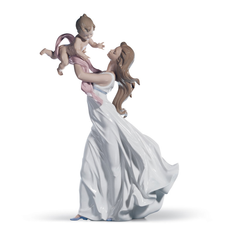 My Little Sweetie Mother Figurine, White/Brown