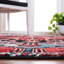 Tapis bleu / rouge Drumnasole Southwestern-798102872