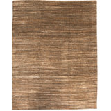 Wool Striped Area Rug
