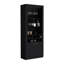 Armoire à 4 niveaux, porte-verres à pied, armoire à vin, armoire à spiritueux, casiers à 10 bouteilles, 4 tablettes-2063600541