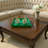 Spangle Scalloped Tray Green-1226388676