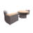Hobbs 84.65'' Powder Coated Aluminum Outdoor Patio Sectional