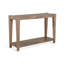 Lilly Sofa Table, 1 Shelf, Light Brown Mahogany, Rectangular 48 Inch