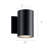Deerfin 7" 1-Light DarkSky Approved Black Outdoor Wall Lantern No Bulbs Included-1082274928-1082274929