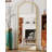 Arched  Metal Oversized Full-Length Mirror-1999766902-2000019598