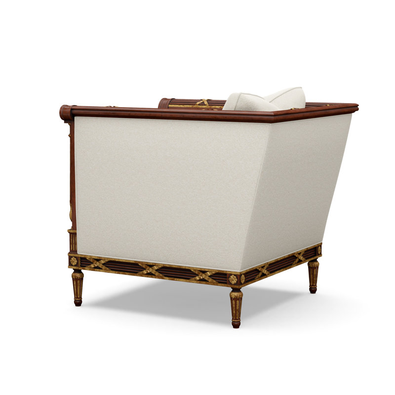 The Regent's Visit  Accent Chair, Promise Ecru (Performance fabric) 1353-92