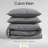 Calvin Klein Washed Percale Cotton Solid Comforter Set-93507455