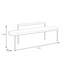 Banc rembourré en cuir Tajiah-791837069