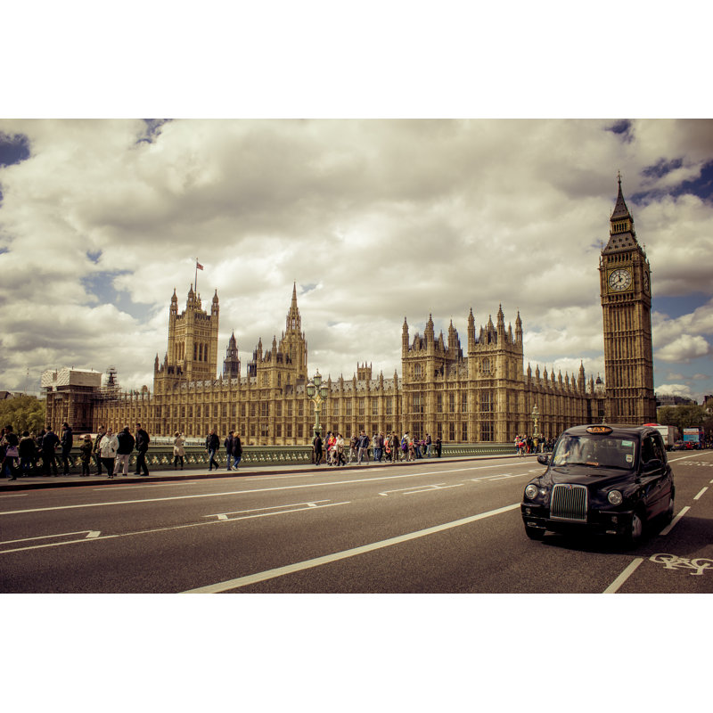 Westminster Bridge by Vincenzo_Ganci - Wrapped Canvas Print, 30cm H x 46cm W