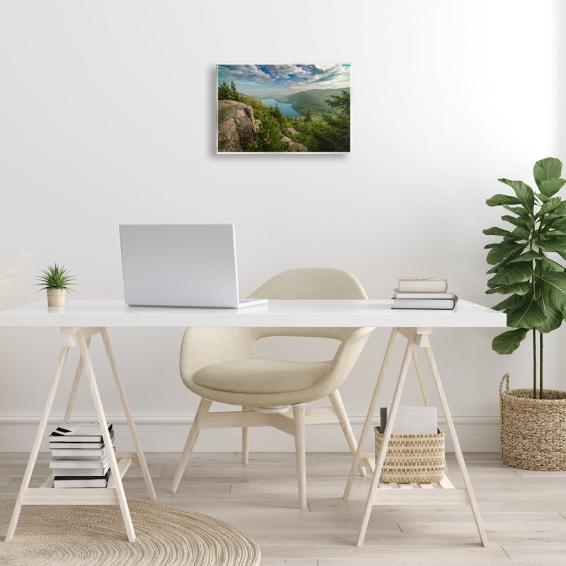 «Lake View Over Mountains» par Rick Berk, H 10 po x l 15 po