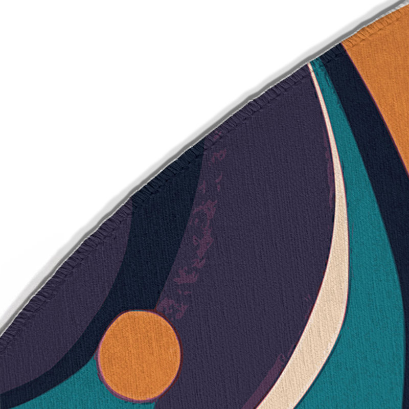 Aurora Nexus Indoor And Outdoor Area Rug, Round 5'