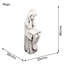 JULIE Reading Girl 86cm White Stone Effect