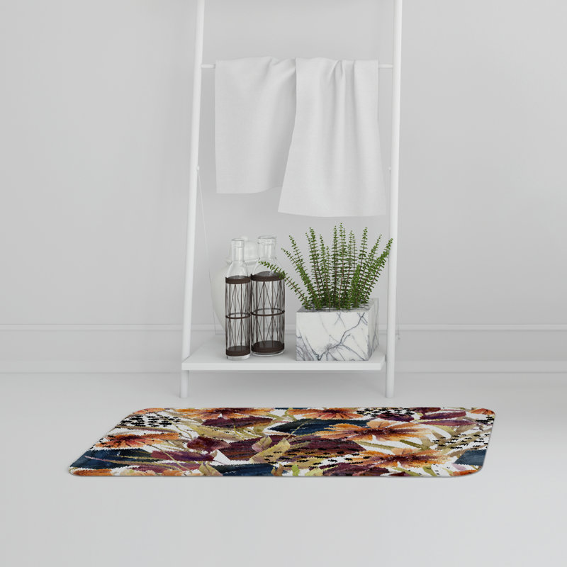 Akaiyah Non-Slip Bath Rug