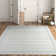 Lavande Striped Wool Area Rug