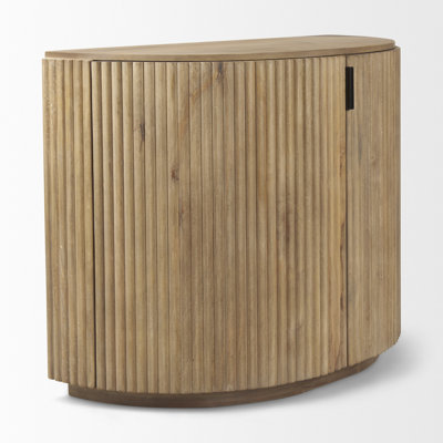 Chessa Solid Wood Accent Cabinet