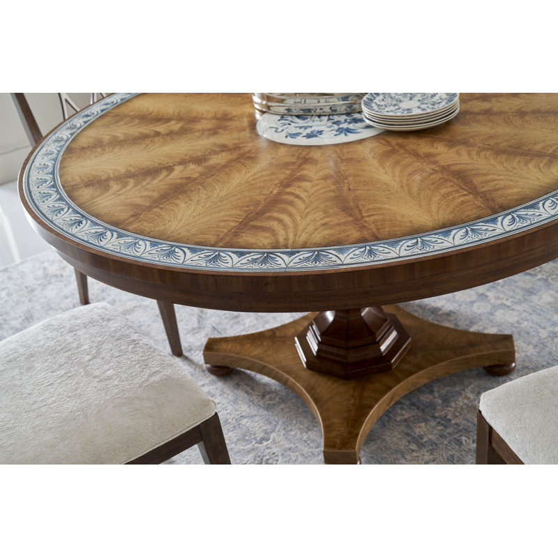 Vermeer Round Solid Wood Dining Table