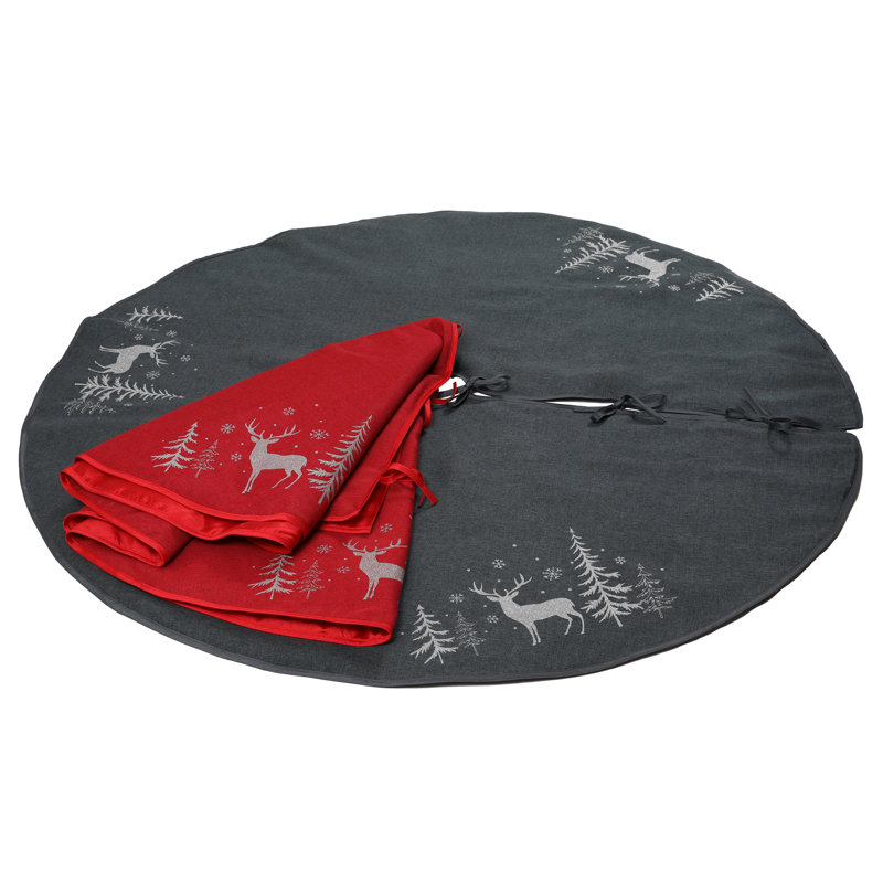 Tree Skirt, Dark Grey