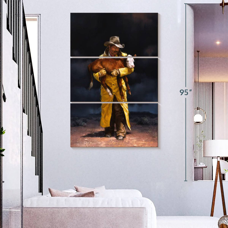Lelar Helping Hand, 74" H x 48" W