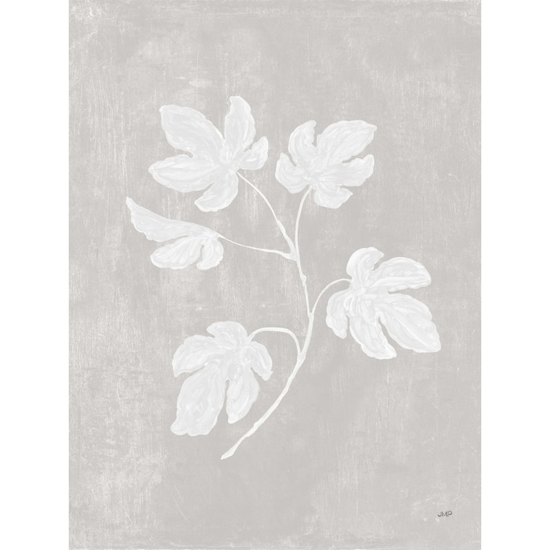 «Botanical Study III Neutral Crop», reproduction sur toile tendue, H 16 po x l 12 po