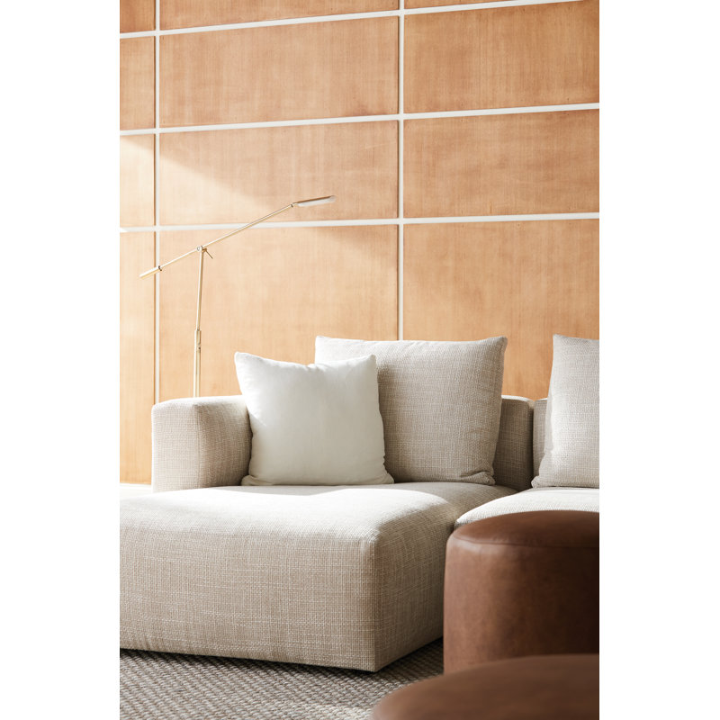Repose-pieds en cuir Cocoa Cleo