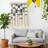 Boho Blue 15.7''w Macrame Wall Hanging