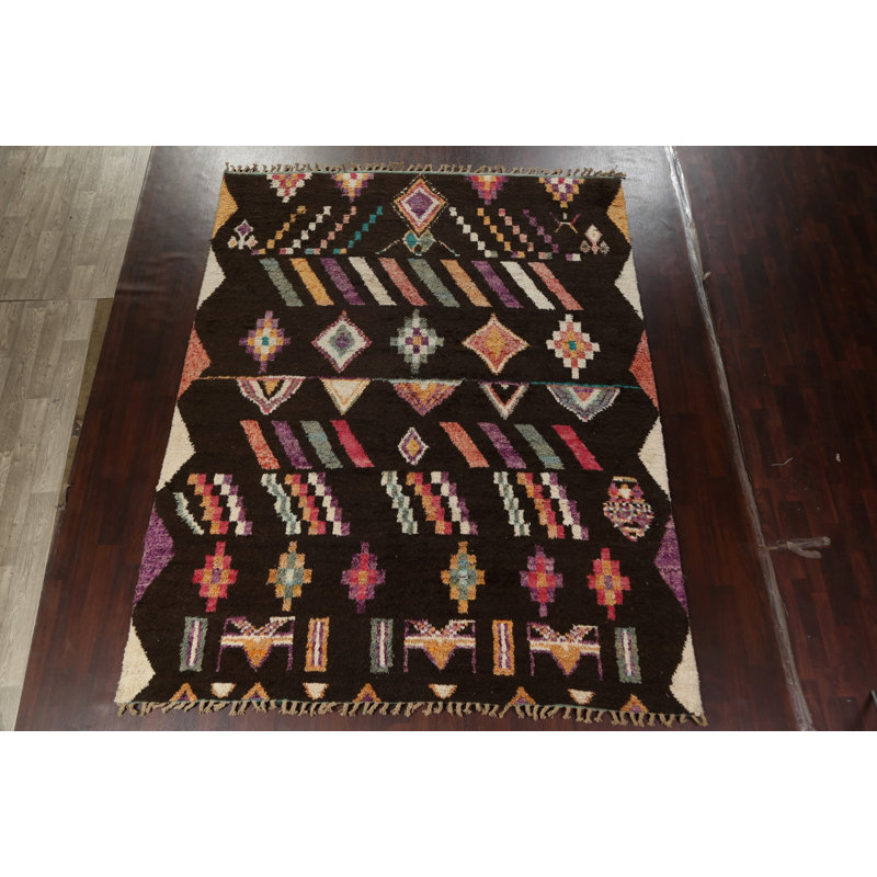 Tapis noué à la main unique en son genre