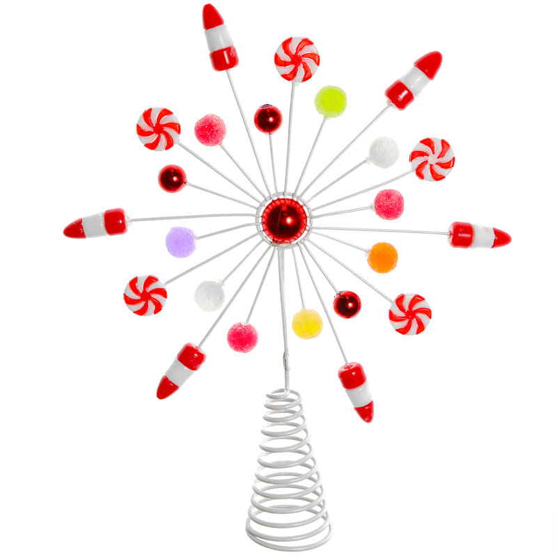 12'' Metal Food & Beverage Tree Topper