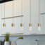 Luminaire suspendu linéaire à 5 lumières pour îlot de cuisine Andromedae-1667501375