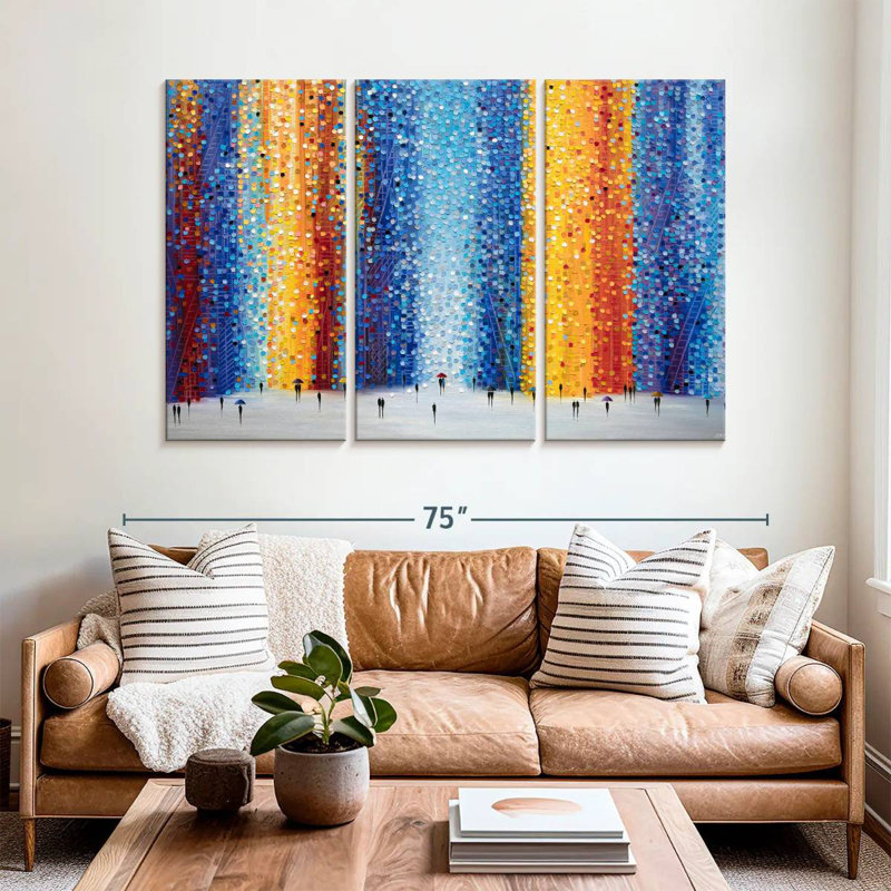 Avery Rainy Night, 42" H x 65" W