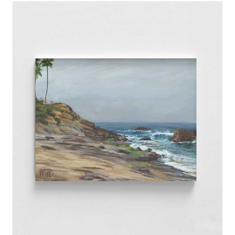 Lagune marine par William Thompson, H 12 po x l 16 po, Ne s’applique pas, Impression sans cadre