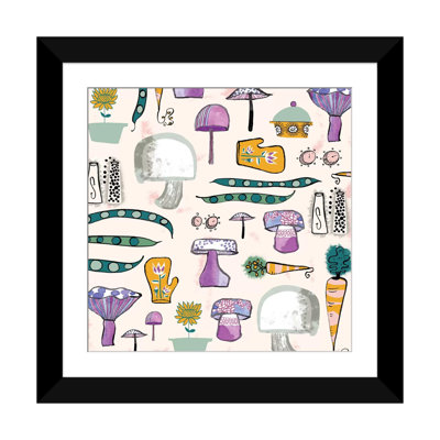 " Mushroom Kitchen " Graphic Art