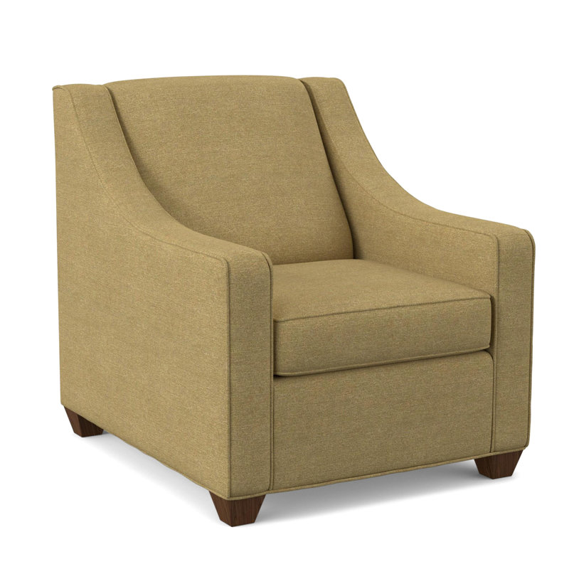 Fauteuil l 31 po Phillips, Noyer Montana, Fauve antique