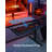Huzaifa Adjustable Metal Base Standing Desk-195447695
