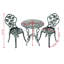 Ensemble bistro rond en aluminium 23,2 po Kopervik