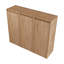 Armoire latérale de salle de bain 36 po, 3 portes à fermeture douce, conception à fixation flottante