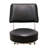 Retro Home Single Ring Upholstered Swivel Bar & Counter Stool with Back-48367128-18734015